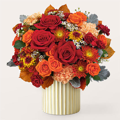 Merlot Bouquet with Ivory Vase –  Cheapflowers.com, Tontitown AR