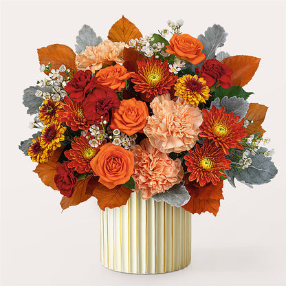Merlot Bouquet with Ivory Vase –  Cheapflowers.com, Tontitown AR