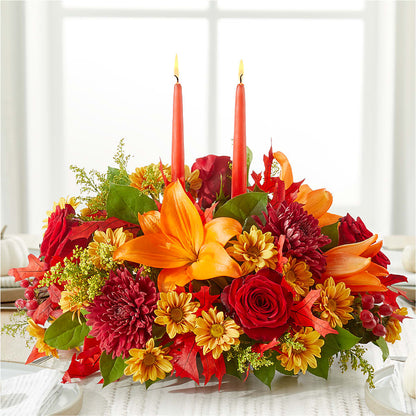 Autumn's Embrace Centerpiece –  Cheapflowers.com, Tontitown AR